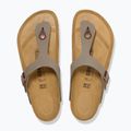 Japonki BIRKENSTOCK Gizeh Birkibuc stone 3