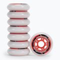 Kółka do rolek z łożyskami Powerslide PS One Spacer/Bearings 76 mm/82A 8 szt. red 2