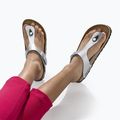 Japonki BIRKENSTOCK Gizeh Birko-Flor Narrow silver 8