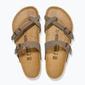 Klapki BIRKENSTOCK Mayari Birkibuc stone 3
