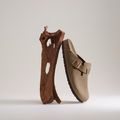 Klapki BIRKENSTOCK Boston LEOI Regular tabacco brown 9