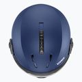 Kask narciarski UVEX Instinct Visor navy matt/mirror silver/smoke 5