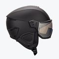 Kask narciarski UVEX Instinct Visor black matt/mirror silver/smoke 4