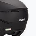 Kask narciarski UVEX Instinct Visor black matt/mirror silver/smoke 6