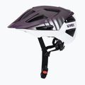 Kask rowerowy UVEX Quatro CC plum/white matt 3