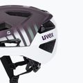 Kask rowerowy UVEX Quatro CC plum/white matt 7