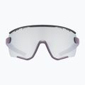 Okulary przeciwsłoneczne UVEX Sportstyle 236 Small Set plum black matt/mirror silver/clear 2