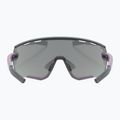 Okulary przeciwsłoneczne UVEX Sportstyle 236 Small Set plum black matt/mirror silver/clear 3