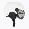 Kask narciarski UVEX Wanted Visor V white matt/variomatc smoke 4