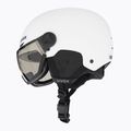 Kask narciarski UVEX Wanted Visor V white matt/variomatc smoke 5