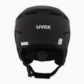 Kask narciarski UVEX Instinct Visor PRO V black matt/silver/silver 3