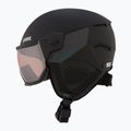 Kask narciarski UVEX Instinct Visor PRO V black matt/silver/silver 4