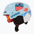 Kask narciarski dziecięcy UVEX Viti Set + gogle Speedy Pro light blue birdy/lasergold lite 4