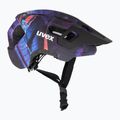 Kask rowerowy dziecięcy UVEX React MIPS Jr galaxy altimeter matt 4