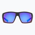Okulary przeciwsłoneczne UVEX Mtn Venture CV black demi matt/mirror blue 2