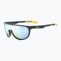 Okulary przeciwsłoneczne dziecięce UVEX Sportstyle 515 black matt/mirror yellow 5