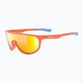 Okulary przeciwsłoneczne dziecięce UVEX Sportstyle 515 orange matt/mirror orange