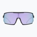 Okulary przeciwsłoneczne UVEX Sportstyle 235 black matt/mirror lavender 2