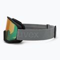 Gogle narciarskie UVEX Athletic CV black matt/mirror opal colorvision yellow 4