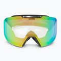 Gogle narciarskie UVEX Evidnt Attract V + case black matt/mirror green clear/yellow 3