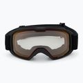 Gogle narciarskie UVEX Xcitd V black matt/mirror red clear 2