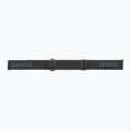 Gogle narciarskie UVEX Xcitd V black matt/mirror red clear 5