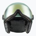 Kask narciarski UVEX Wanted Visor oxid green matt/mirror gold/smoke 2