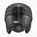 Kask narciarski dziecięcy UVEX Viti Set + gogle Speedy Pro black matt/mirror green/yellow/clear 13
