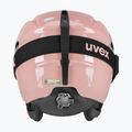 Kask narciarski dziecięcy UVEX Viti Set + gogle Speedy Pro pink penguin/lasergold lite 11