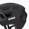 Kask rowerowy dziecięcy UVEX React Jr black matte 7