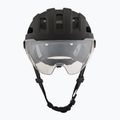 Kask rowerowy UVEX Stride Visor black matt/litemirror silver 2