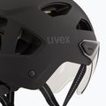Kask rowerowy UVEX Stride Visor black matt/litemirror silver 8