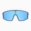 Okulary przeciwsłoneczne dziecięce UVEX Skyryse Jr grey/green matt/mirror blue 2