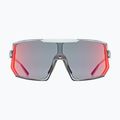 Okulary przeciwsłoneczne UVEX Sportstyle 235 smoke transparent/mirror red 2