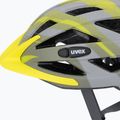 Kask rowerowy UVEX Air Wing CC grey/lime matt 7