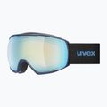 Gogle narciarskie UVEX Victorious FM dust blue matt/mirror sapphire 5