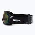 Gogle narciarskie UVEX Victorious FM black matt/mirror blue 4