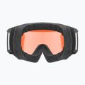 Gogle narciarskie UVEX Athletic LGL black matt/orange/clear 7