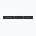 Gogle narciarskie dziecięce UVEX Pwdr LG Jr black matt/orange/clear 4