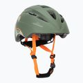 Kask rowerowy dziecięcy UVEX Kid 2 CC sage green dino matt