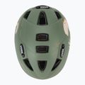 Kask rowerowy dziecięcy UVEX Kid 2 CC sage green dino matt 6