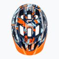 Kask rowerowy dziecięcy UVEX Air Wing 2 papaya/bubble blue 11