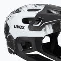 Kask rowerowy dziecięcy UVEX React Fullface Jr black/white matt 7
