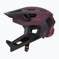 Kask rowerowy dziecięcy UVEX React Fullface Jr cranberry matt 3
