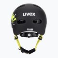 Kask dziecięcy UVEX Kid 4 Style bam black/lime matt 4