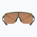 Okulary przeciwsłoneczne UVEX Ramp olive matt/mirror gold 4