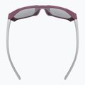 Okulary przeciwsłoneczne dziecięce UVEX Cosmic Jr cranberry/grey matt/mirror silver 4