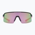 Okulary przeciwsłoneczne dziecięce UVEX Dyrt Jr black pink mat/mirror pink 2