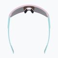 Okulary przeciwsłoneczne dziecięce UVEX Dyrt Jr pink/green matt/mirror pink 4