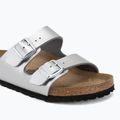 Klapki BIRKENSTOCK Arizona Birko-Flor silver 7